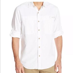 Bass Men's Collar Long Sleeve Shirt Size XL